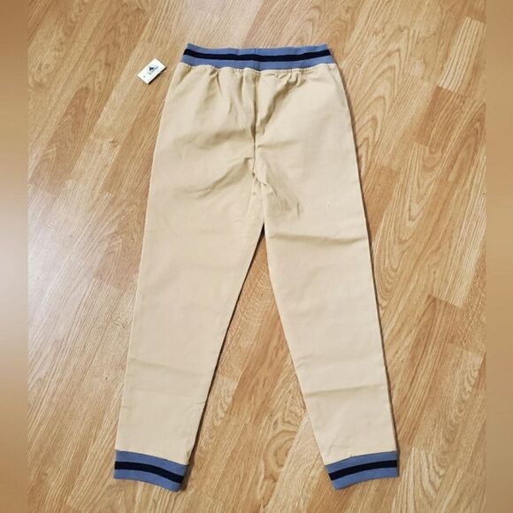 NEW! Disney Mickey Mouse Embroidered Khaki Boys' Joggers - Picture 4 of 11